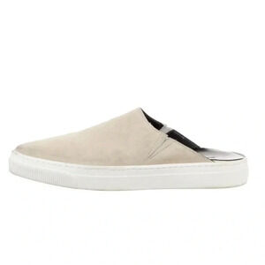 ZCD Montreal Suede Leather Mesh Accent Mules